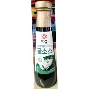 백설 남해 굴소스 350g 15입 대용량 굴소스