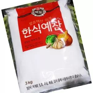 백설 한식예찬 3kg 복합 조미료