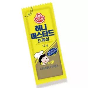 VB 오뚜기 1회용 허니머스타드 12g 100개 소스포션