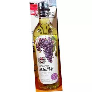 백설 포도씨유 900ml 4개 대용량 식용유