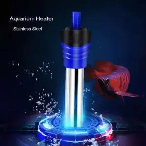 50W 100W 200W 300W 500W 스테인레스 스틸 수족관 히터 조정 가능한 잠수 Silver 100W