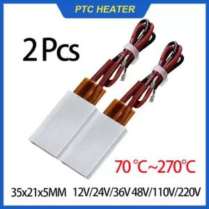 PTC 세라믹 가열 플레이트 알루미늄 전기 히터 12V 220V 시트 35X21 12V 200 degrees