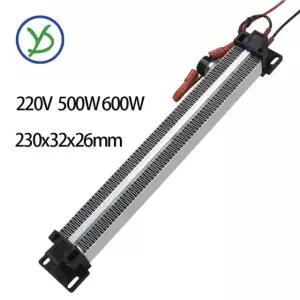220V 500W 600W AC 절연 온도 조절 PTC 세라믹 전기 가열 요소 공기 18 220V 500W