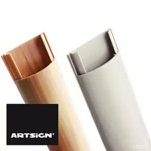 2P 대형 1M 반달 전선몰딩 48mm U16W304085