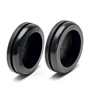 고무 보호 코일 환경 절연 슬리브 와이어 카드 가드 스레딩 위에 슬롯 루프 2 pcs RHD 7mm