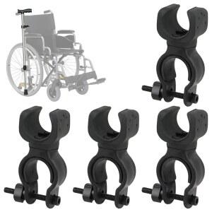 워커 롤레이터 휠체어 전동 스쿠터용 BEWYDY 4PCS 지팡이 홀더