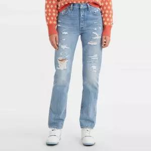 매장정품 리바이스 LEVIS 여성 501 스트레이트핏 데미지 셀비지 데님팬츠 12501-0425 705880