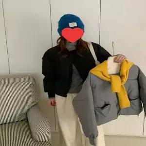 [하프클럽/]3컬러 데일리 라운드넥 깔끔 단정한 숏패딩 점퍼