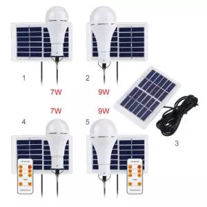 휴대용 태양 전원 LED 전구 조명 비상 야외 텐트 절약 낚시 에너지 20COB 하이킹 Solar board