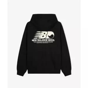 (국내매장정품) NEW BALANCE NBN0F4A023 UNI NB 서울 익스클루시브 후드티 (BLACK) NBN0F4A023_19 220687