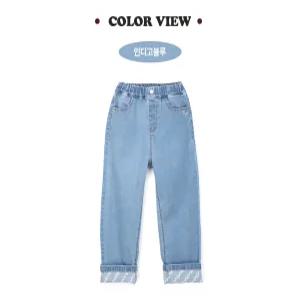 페리미츠 롤업 나염 데님 팬츠 P2612Q21036IC