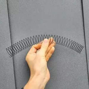 [하프클럽/]1P 헤어핀 올림머리 스프링 고정 잔머리 머리띠 뷰티