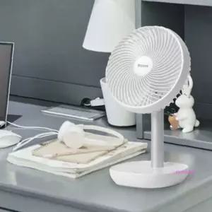 BLDC선풍기 루베크2400W 저소음대용량 무소음 신생아 가정용 아기 데스크tuv754