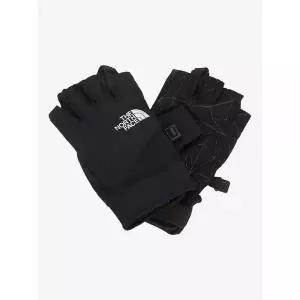 노스페이스 J3FR01A 쿨 라이트 하프 글러브_BLACK 330433