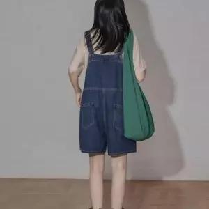 [하프클럽/]데일리 캐주얼 청바지 점프수트 스타일 여성복