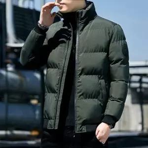 [하프클럽/]겨울 남성 숏패딩 따뜻한 짧은 점퍼 보온 숏패딩 경량 숏패딩 보