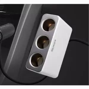 EXO 마이크로 USB 3구 멀티소켓 충전기 3포트 차량용 시거잭
