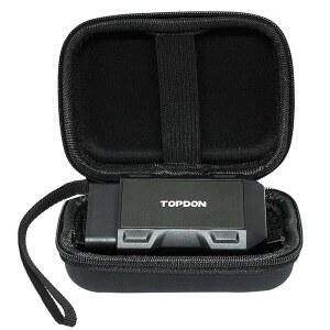 Topdon 스캐너 케이스 블루투스 OBD2 자동차 Carpal 코드 스캔 보관함 도구 매칭 A30M과 호환 USB 리더 전용 가방 케이블용 진단 가방 Topscan