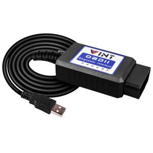 OBD2 어댑터 FORCANs VINT TT55502 onfig 포드 자동차 F250 코드 블랙 VINTscan CAN MS 리더 트럭 수정된 도구 경픽업 스캔 ELM327 F150 스위치 HS