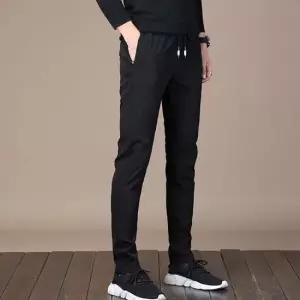 남성기모팬츠 남성 깔끔 기모바지 허리밴딩 야외 아웃도어팬츠