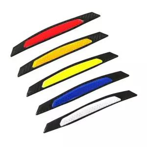 F1 문콕방지 반사스티커 검정테두리 리플렉터스티커