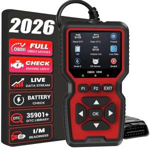 WEJOWE OBD2 스캐너 진단 도구 리셋 엔진 차량용 있는 OBDII 리더 자동 상태 준비 경차 스캔 기능이 이후 1996년 모든 모드 코드 점검