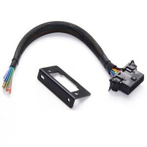 OBD2 포트 연장 케이블 ly A77 여성 OBDII 1FT 커넥터 30CM 브래킷 1PA 피그 J1962