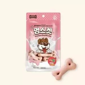 멍스켓 강아지 비스켓 연어 시금치 40g 20개묶음
