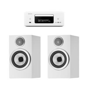 데논 RCD-N12 + BW 707 S3 올인원 네트워크 하이파이 오디오
