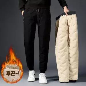 [하프클럽/]방한 양털 패딩 방풍 바지 겨울 캠핑 바이크 보온 바지