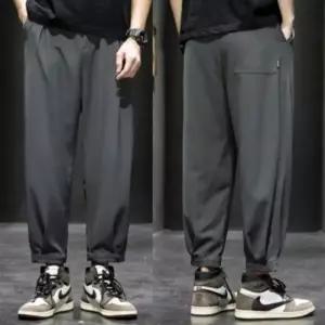 [하프클럽/]남성 와이드 배기 팬츠 캐주얼 데일리룩 바지