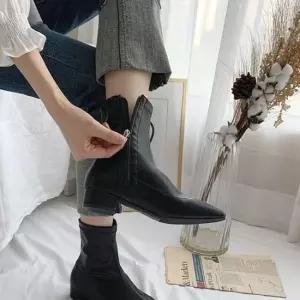 발목 로우힐 부티 발목구두 봄구두 부츠 롱부츠 워커