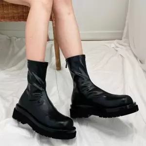 발목구두 로우힐 부츠힐 가을 부티 겨울 롱구두 발목