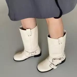 신상 통굽 롱구두 여자롱부츠 부츠힐 봄신발 봄부츠