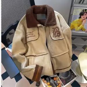 [sale] 스웨이드 가죽 퍼 패딩 프리미엄 무스탕