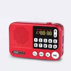 효도MP3 쿨샵 인켈 충전식 라디오 휴대용 스피커 USB