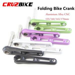 CRUZbike 접이식 자전거 크랭크 셋 초경량 155/160/165/170/175mm  기술 알루미늄 합금 부품 액세서리
