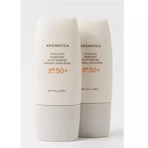 아로마티카 바이탈라이징 로즈마리 수분장벽 선크림 50mlx2 SPF 50+ PA++++ 무기