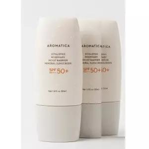 아로마티카 바이탈라이징 로즈마리 수분장벽 선크림 50mlx3 SPF 50+ PA++++ 무기