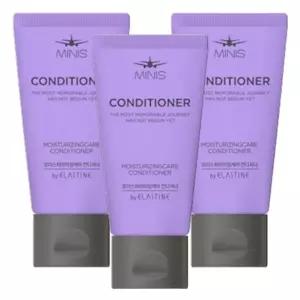 엘라스틴 미니스 모이스처 컨디셔너 50ml x 3개 휴대용 여행용 린스 샤워 목욕 세면도구