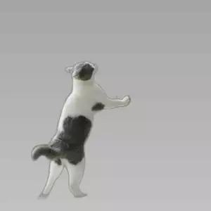 베이직 고양이 스크래쳐 원목 부착식