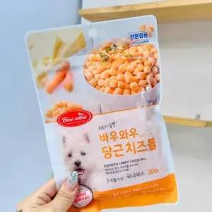 바우와우 당근치즈볼 200g