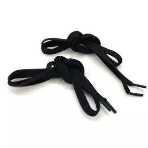 운동화 고무신발끈 고무줄 신발끈 커스텀 100cm 블랙