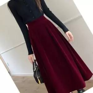 [텐바이텐]밴딩 벨벳 G126412 겨울치마 벨벳스커트 벨로아