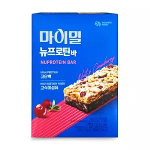 마이밀 뉴프로틴바 12개입단백질 틴바 식사대용 간식 칼로리란스 세트 운동후 영양식