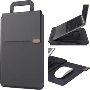 Nillkin MacBook/Dell/HP/Lenovo/Asus용 12-14인치 노트북 슬리브 케이스 업그레이드 스탠드 및 마우스