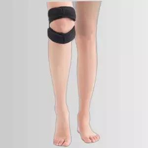 패드 무릎 이중압박 충격흡수 등산 스쿼트 스트랩