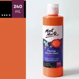 Mont Marte 몽마르트 아크릴물감 Burnt Sienna 240ml  1개 묶음  WFLQ6J1