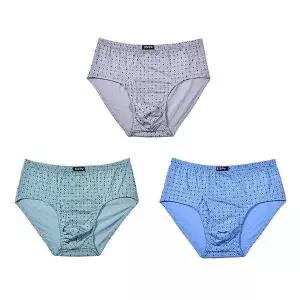 [하프클럽/셀러허브_여성트랜드패션]남성 남자순면삼각팬티100 순면 3매입