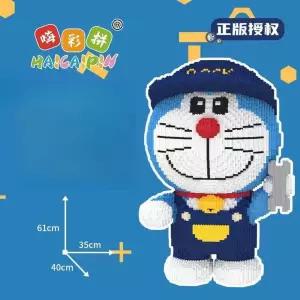 정비사 도라에몽 61cm 사이즈 나노블럭 대형 조립